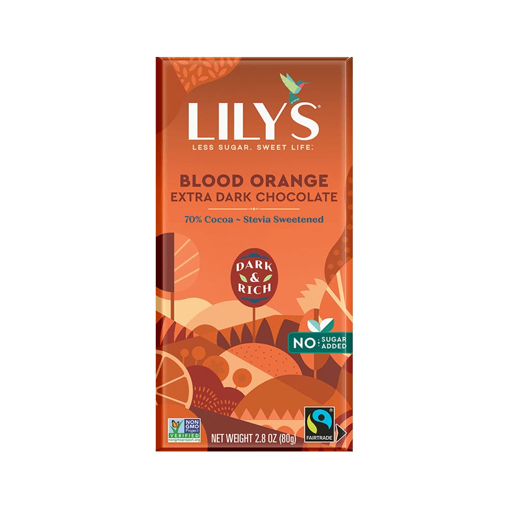 Lily's Sweets Chocolate Bar Dark Crispy Rice 85g